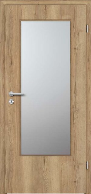 CPL Authentic Risseiche Dekor Aufrecht mit Lichtausschnitt