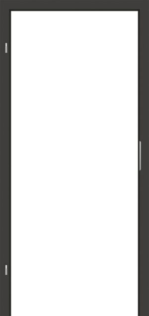 Zarge Schwarz Matt RAL 9005